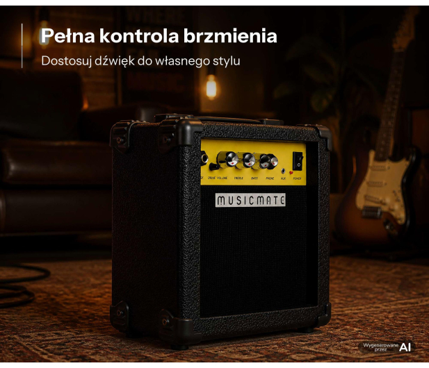 MusicMate Wzmacniacz gitarowy MM-A110 PowerChord - 1588264 - zdjęcie 8